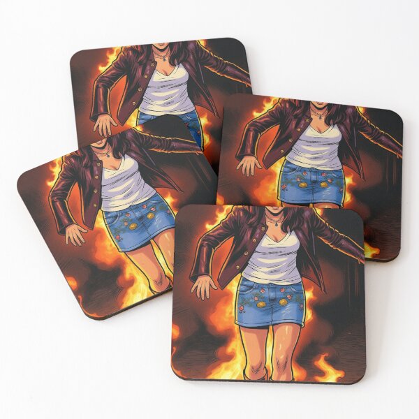Item preview, Lederbraun Wütendes Feuer designed and sold by pjd94.