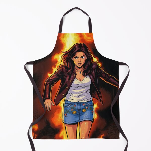 Item preview, Lederbraun Wütendes Feuer designed and sold by pjd94.
