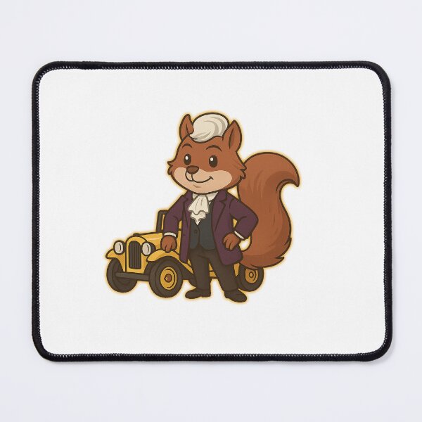 Item preview, Dr Squirrel - Third Regeneration designed and sold by SecretSquirrellDesigns.