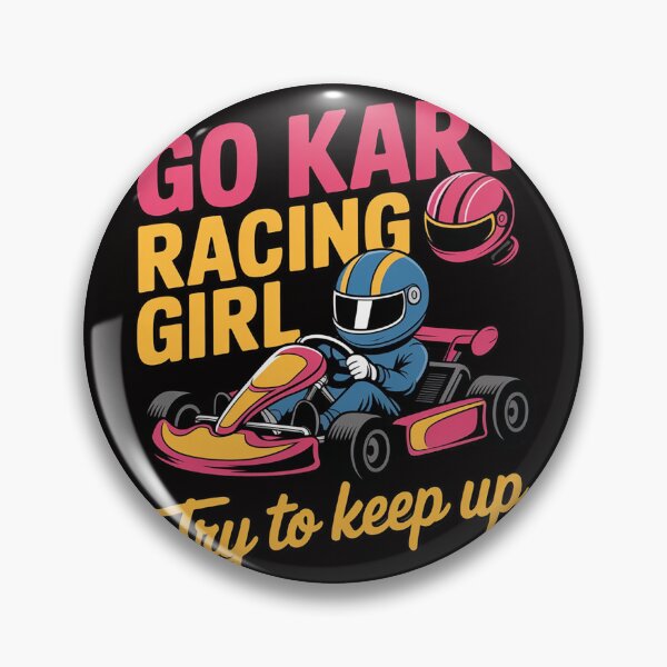 Item preview, Go Kart Racing Girl - Racing Gift - Go Cart Racer designed and sold by margaridroso.