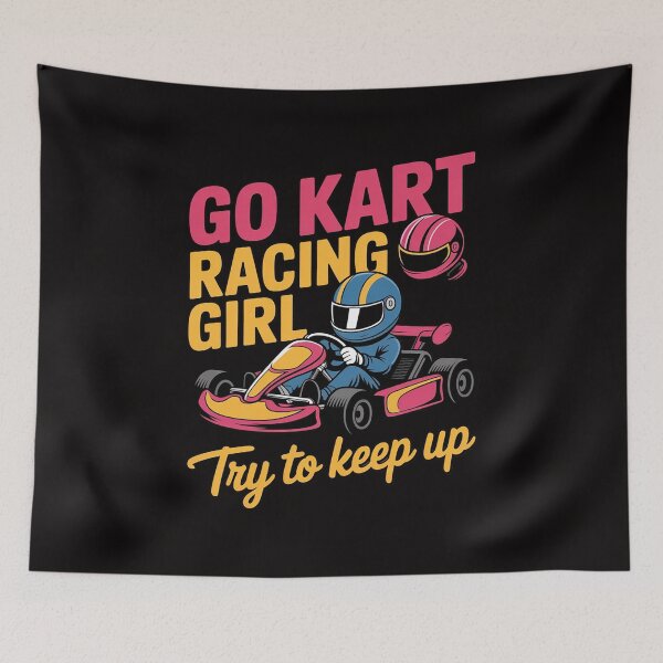 Item preview, Go Kart Racing Girl - Racing Gift - Go Cart Racer designed and sold by margaridroso.