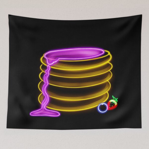 Item preview, Neon Pancakes designed and sold by Seemly's Dose of Neon.