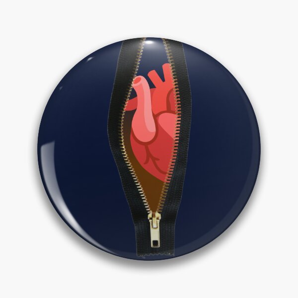 Item preview, HEART INSIDE OPEN SEAM CLOSURE - HOLLOW HOLE designed and sold by CuPensky.