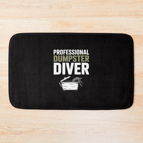 Item preview, Garbage Diver Trash Picker Dumpster Diving Unisex Black Modern designed and sold by Minoloinan.