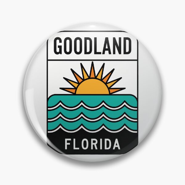 Item preview, Goodland Florida - Beach Sign designed and sold by TheOldMittenIllustrated.