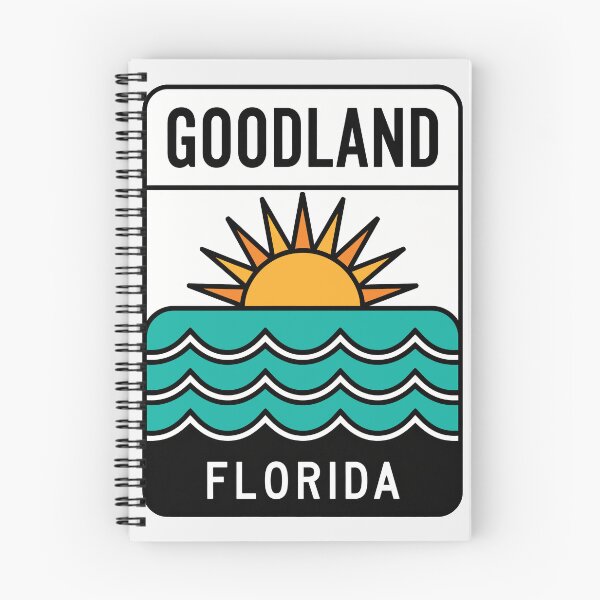 Item preview, Goodland Florida - Beach Sign designed and sold by TheOldMittenIllustrated.