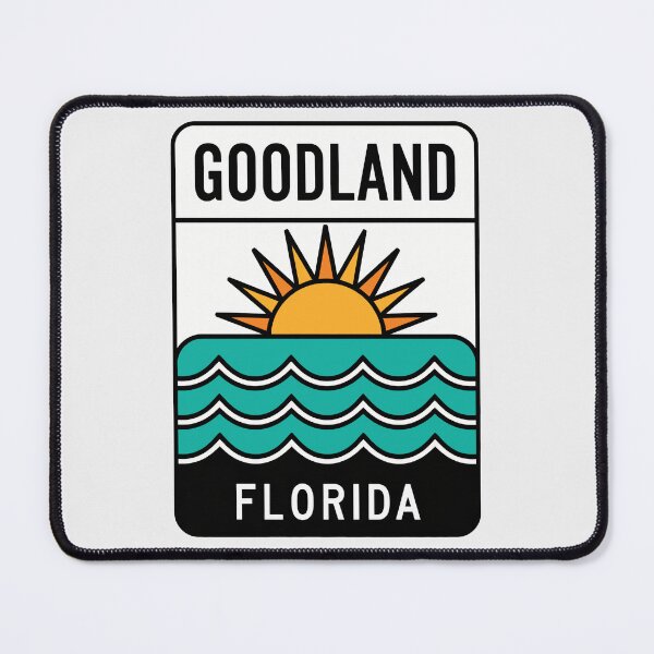Item preview, Goodland Florida - Beach Sign designed and sold by TheOldMittenIllustrated.
