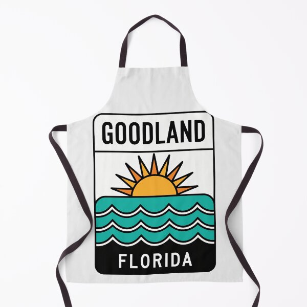 Item preview, Goodland Florida - Beach Sign designed and sold by TheOldMittenIllustrated.
