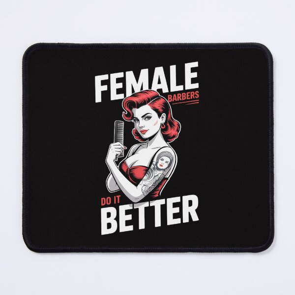 Item preview, Female Barbers Do It Better Hairdresser Girl Idea Stylist designed and sold by Minoloinan.