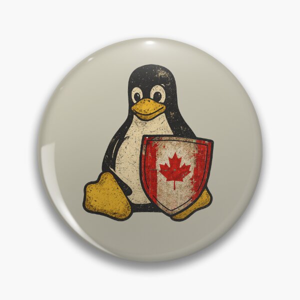 Item preview, Tux LINUX Canada designed and sold by angoma.