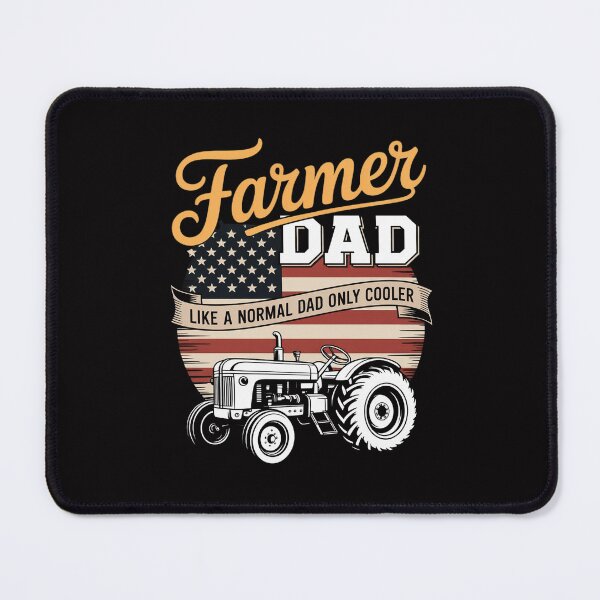 Item preview, Farmer Dad Like A Normal Dad Only Cooler USA Flag Farming designed and sold by Minoloinan.