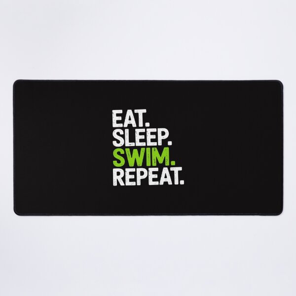Item preview, Eat Sleep Swim Repeat Swimming Swimmer Cool designed and sold by Minoloinan.