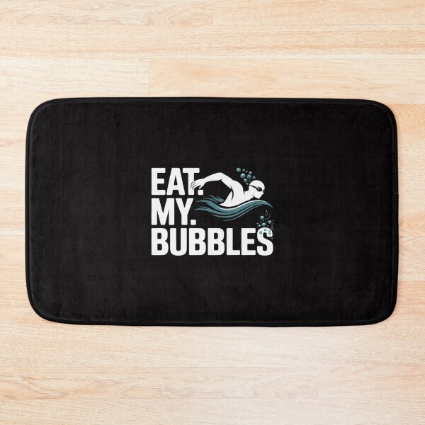 Item preview, Eat My Bubbles swimming gift for swimmer swim team designed and sold by Minoloinan.