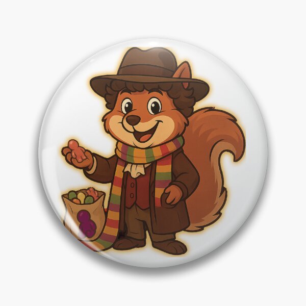 Item preview, Dr Squirrel - Fourth Regeneration designed and sold by SecretSquirrellDesigns.