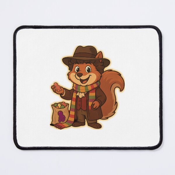 Item preview, Dr Squirrel - Fourth Regeneration designed and sold by SecretSquirrellDesigns.