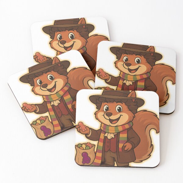 Item preview, Dr Squirrel - Fourth Regeneration designed and sold by SecretSquirrellDesigns.