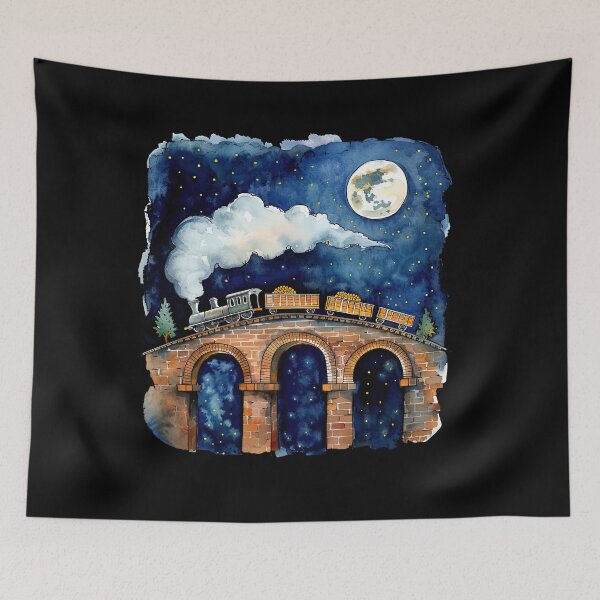 Item preview, Night Train Bridge designed and sold by Liededrom..