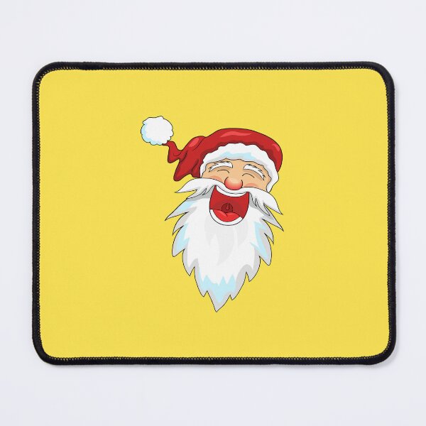 Item preview, Funny Cartoon Santa Claus Face Illustration | Happy Christmas Santa with Big Beard designed and sold by Fashion Empire.