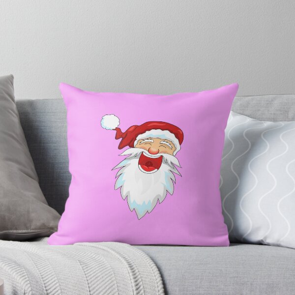 Item preview, Funny Cartoon Santa Claus Face Illustration | Happy Christmas Santa with Big Beard designed and sold by Fashion Empire.