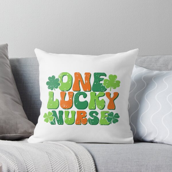 Item preview, One Lucky Nurse - Retro St. Patrick’s Day  designed and sold by stylishdzign.