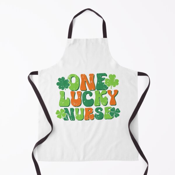 Item preview, One Lucky Nurse - Retro St. Patrick’s Day designed and sold by stylishdzign.