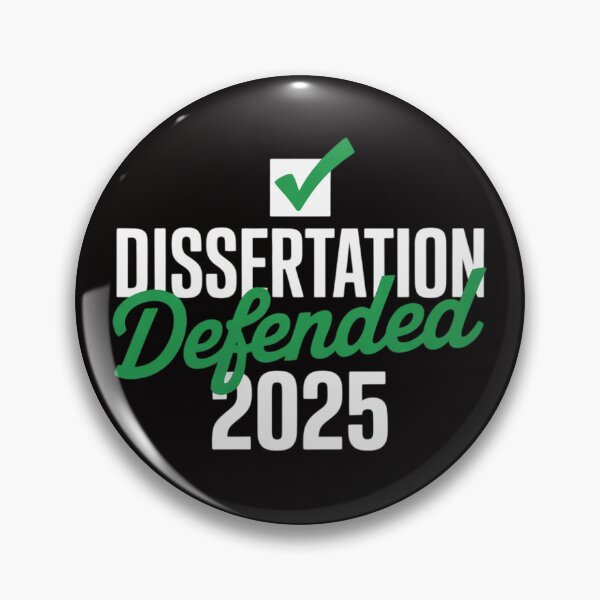 Item preview, Dissertation Defended 2025 For PhD EdD Doctorate Graduation designed and sold by BotboutiquePre.