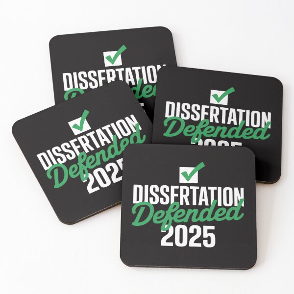 Item preview, Dissertation Defended 2025 For PhD EdD Doctorate Graduation designed and sold by BotboutiquePre.