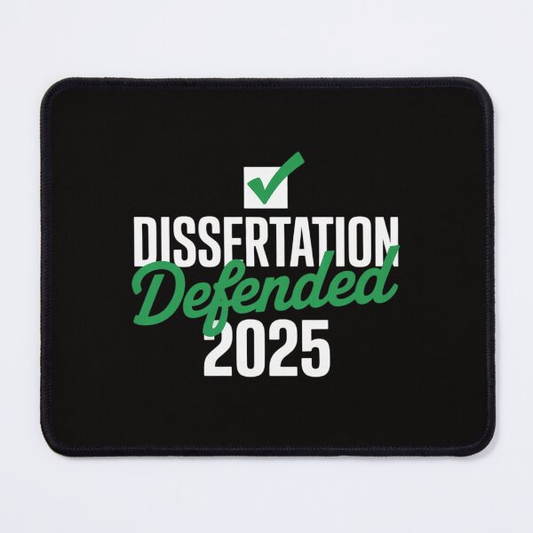 Item preview, Dissertation Defended 2025 For PhD EdD Doctorate Graduation designed and sold by BotboutiquePre.