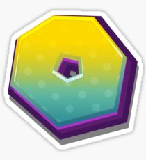 Alphabets - Yellow Green | YWZMHQ 2 Sticker