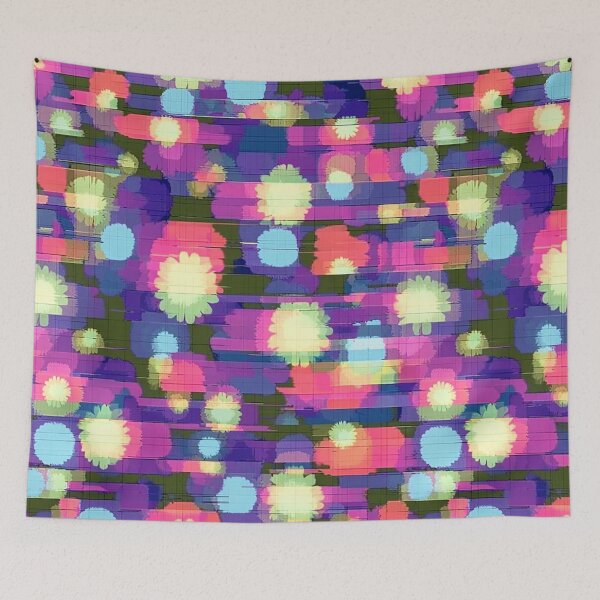 Item preview, Colorful petals pattern 2nd designed and sold by JeniSeny.