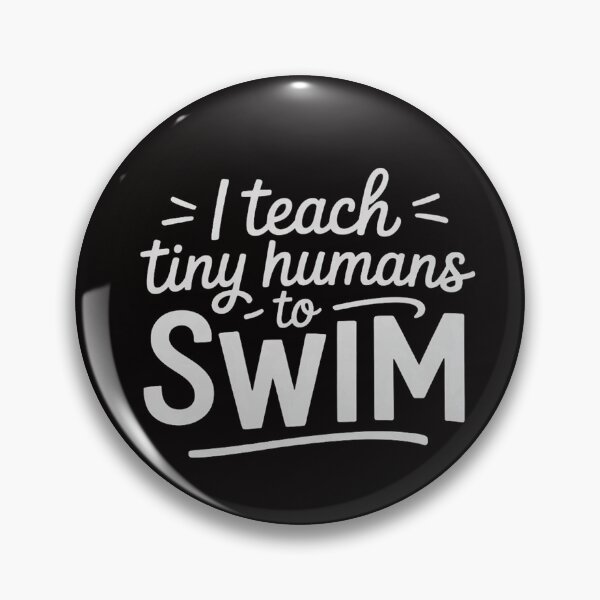 Item preview, Cute Swim Coach Tiny Humans Swimming Instructor designed and sold by BotboutiquePre.