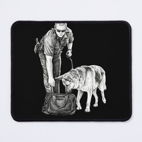 Item preview, Police and K9 Investigate a Bag designed and sold by Naux | Design & Illustration.