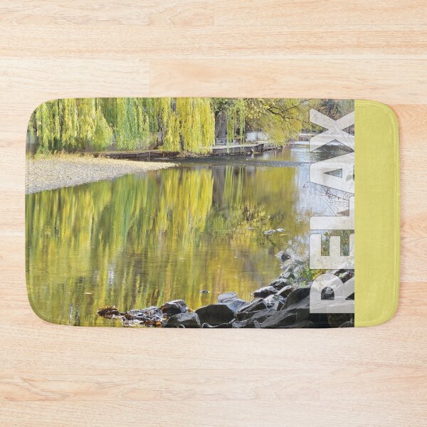 Item preview, RELAX... beautiful reflection of fall foliage in the creek designed and sold by CHASAcreative.