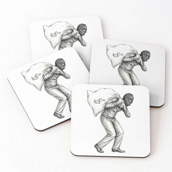 Item preview, Robber Carrying Sack of Money designed and sold by Naux | Design & Illustration.