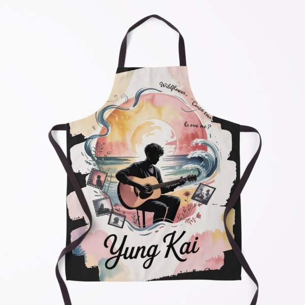 Item preview, yung kai blue indie bedroom pop aesthetic paint designed and sold by Nordic Echo.