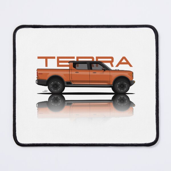 Item preview, Terra electric Pickup with reflection Off Road 4x4 Overlander designed and sold by blackdogshop.