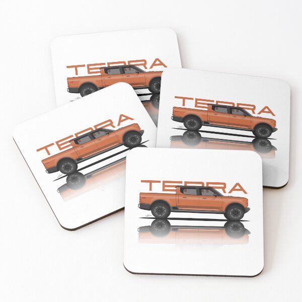 Item preview, Terra electric Pickup with reflection Off Road 4x4 Overlander designed and sold by blackdogshop.