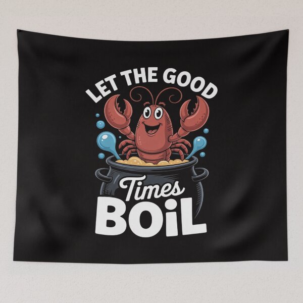 Item preview, Crab Good Times Boil Crab Picker Crab Eating Love Crab designed and sold by czechascheledu.