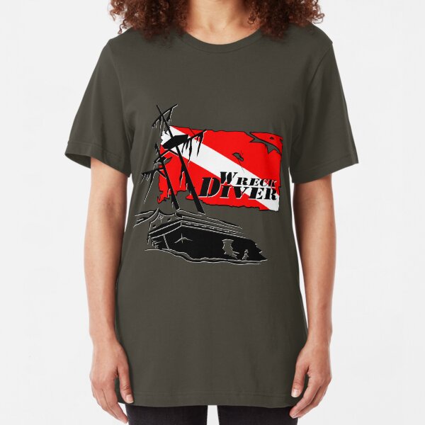 Shipwreck Diver 3 Slim Fit T-Shirt