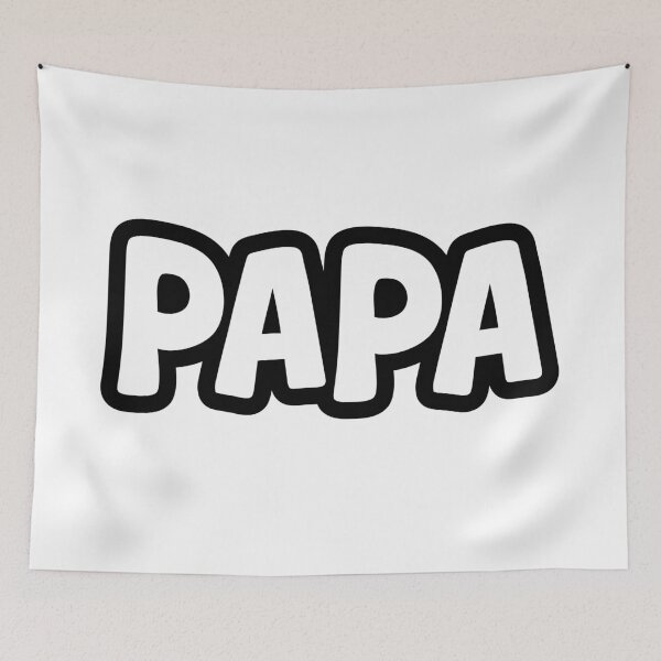 Item preview, Papa, Outline Bold designed and sold by Memes N Lore .