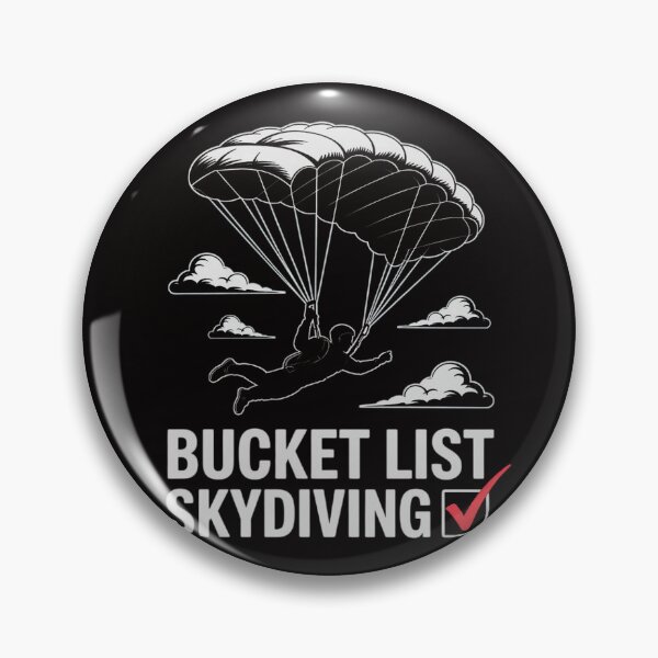 Item preview, Bucket List Skydiving Skydive Skydiver Airdrop Air Dive designed and sold by czechascheledu.