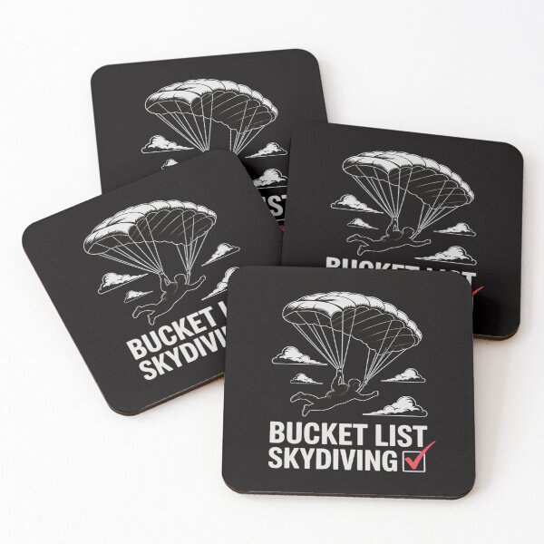Item preview, Bucket List Skydiving Skydive Skydiver Airdrop Air Dive designed and sold by czechascheledu.