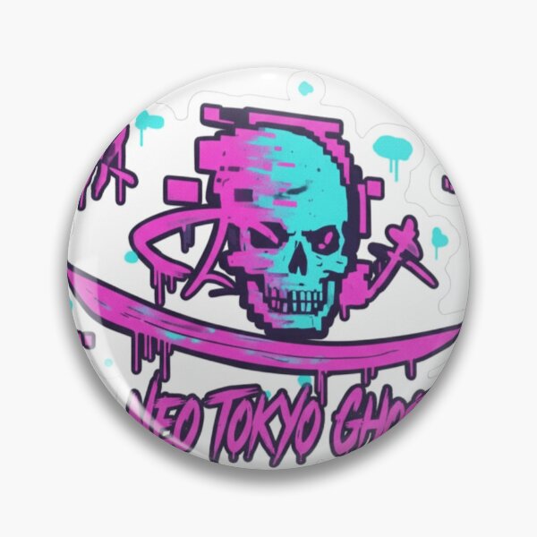 Item preview, Bomb Rush Cyberfunk Graffiti Skater - Street Art Sticker designed and sold by Pixel & Beyond.