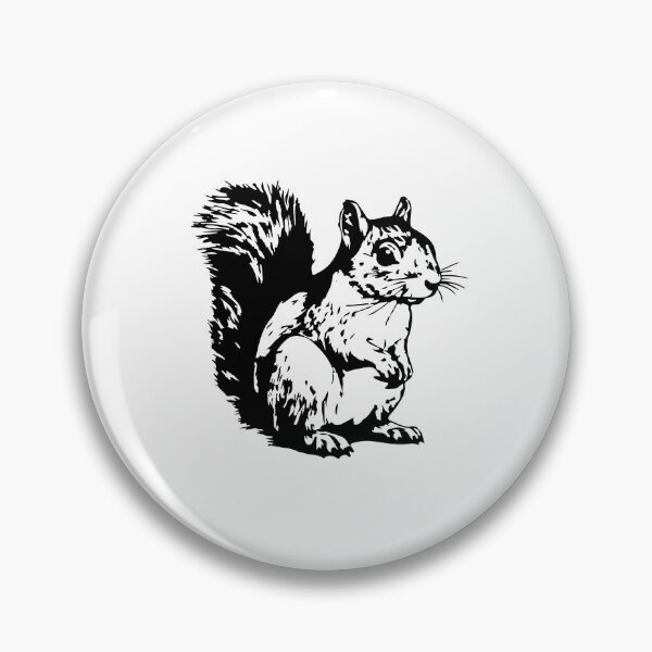 Item preview, Floral Squirrel, Squirrel, Flower Squirrel, Animal Lover, Squirrel Lover Gift designed and sold by DesignDenDo ⭐⭐⭐⭐⭐.