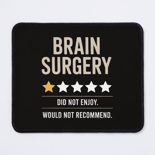 Item preview, Brain Surgery Would Not Recommend Recovery Get Well Soon designed and sold by czechascheledu.