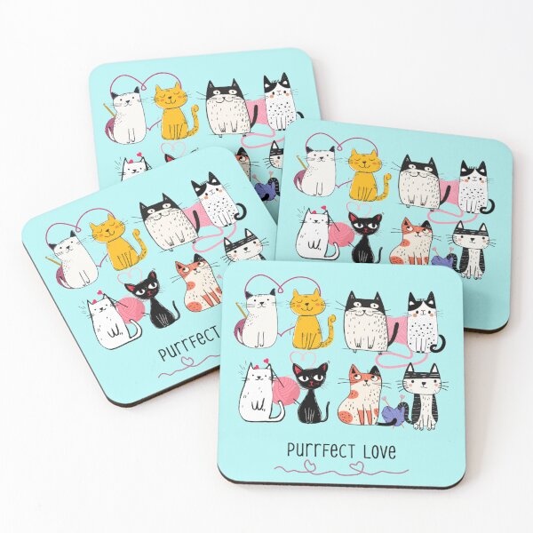 Item preview, Purrfect Love Neighborhood Cats Tee designed and sold by Feliciano3.