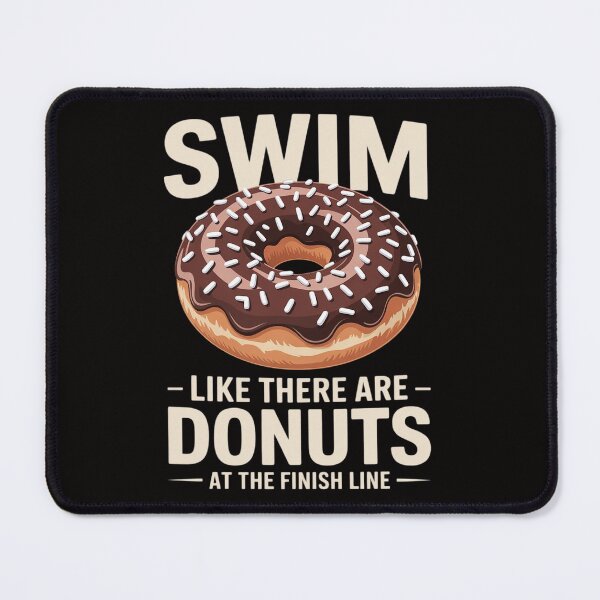 Item preview, Best Swimming Art For Men Women Swimmer Donut Lover Swimming designed and sold by czechascheledu.
