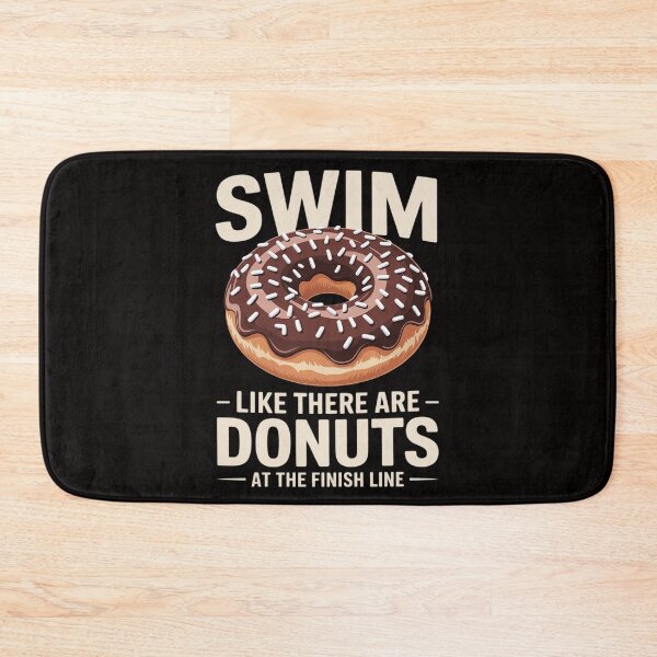 Item preview, Best Swimming Art For Men Women Swimmer Donut Lover Swimming designed and sold by czechascheledu.