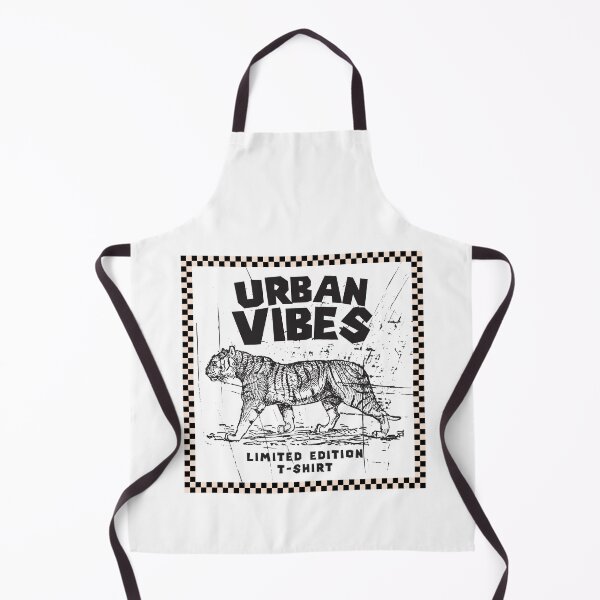 Item preview, Urban Vibes Tiger Tee | Vintage Checkerboard Streetwear | Graphic Street Style Shirt designed and sold by YASboutik.
