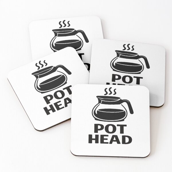 Item preview, Pot Head Funny Coffee Lover Quote T-Shirt designed and sold by ArtsyEcho.